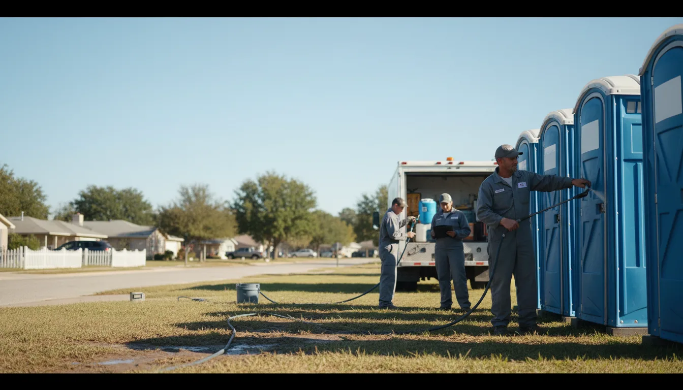 Long-Term Portable Toilet Rental in Everest, KS near me